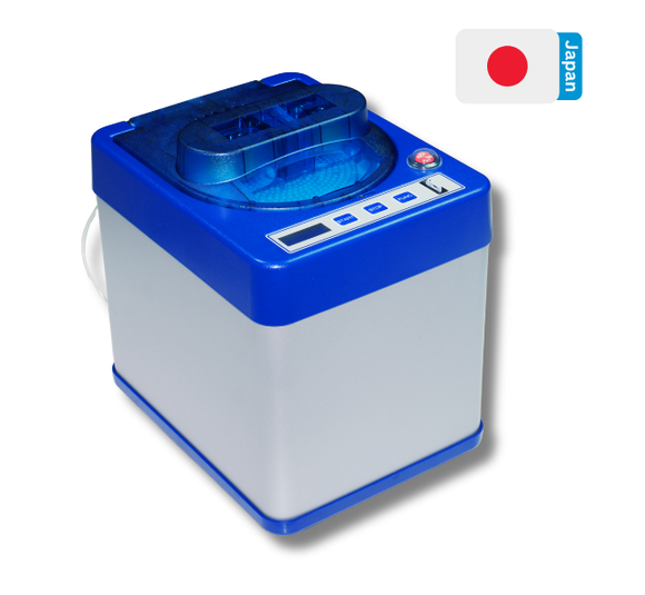 Compact, fully automatic disc repair machine ideal for small volumes of lightly scratched CDs, DVDs, Blu-rays, and game discs.