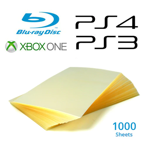 Repack Next Gen - PS3/PS4/PS5/Xbox One/Blu-Ray Sheets (1000)