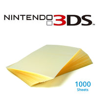 Repack Nintendo 3Ds Sheets (1000)