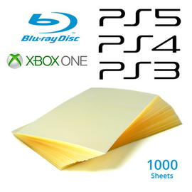 Repack Next Gen - PS3/PS4/PS5/Xbox One/Blu-Ray Sheets (1000)