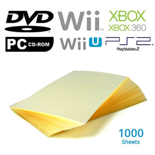 Repack Standard - DVD/Xbox 360/PS2/Wii/PSheets (1000)