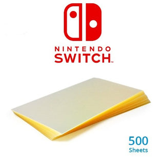 Repack Nintendo Switch Sheets (500)